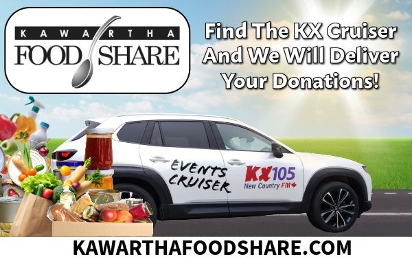 KX105 Delivers Your Donations to Kawartha Food Share